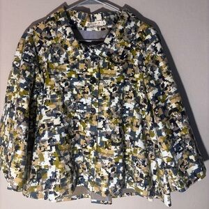 Regalia hand made Multicolor Abstract Women's Blazer